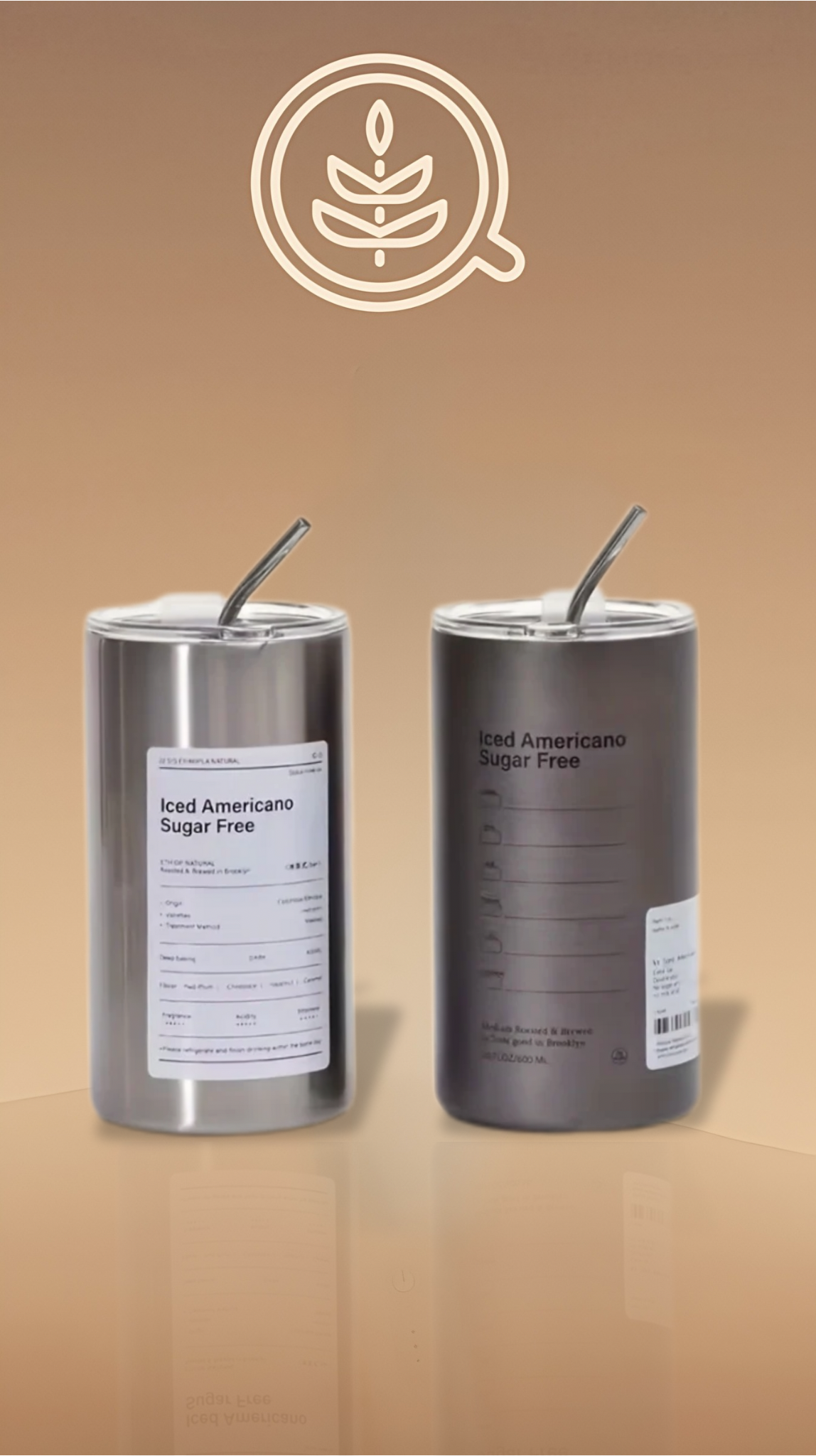 Stainless Steel Thermos Cup | Leak-Proof Insulated Coffee Mug with Straw